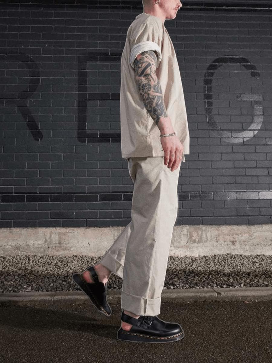 Mule sandalo Jorge II brando in pelle - Vittorio Citro Boutique