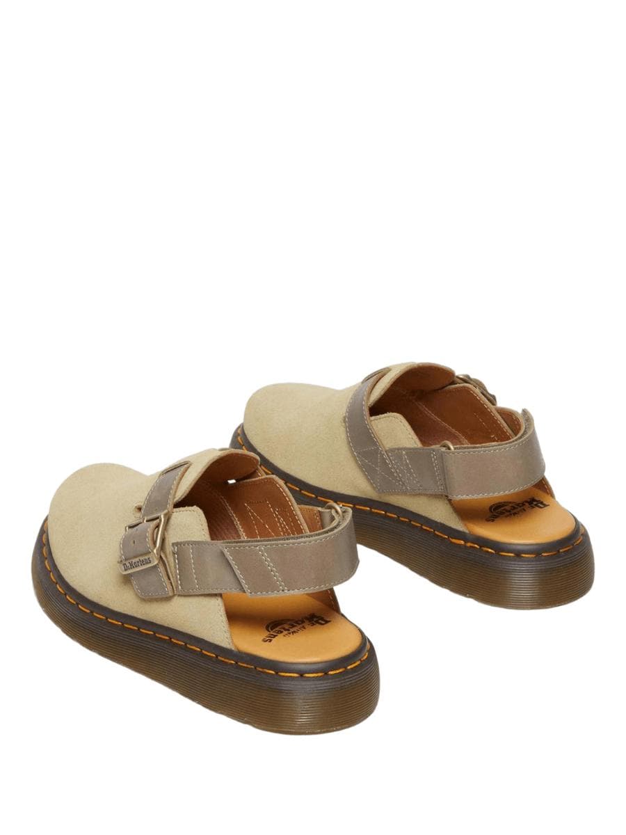 Mules slingback jorge ii in camoscio e pelle - Vittorio Citro Boutique