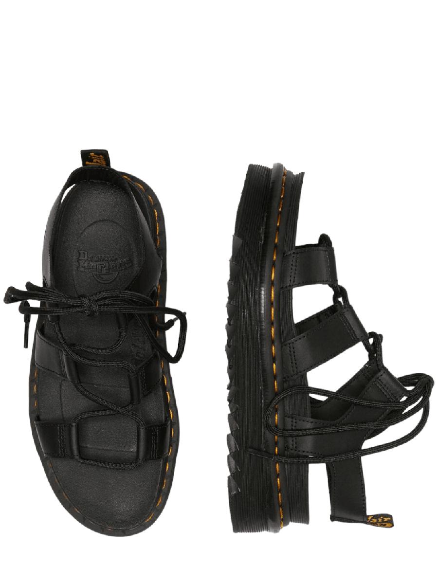 Sandali Nartilla in pelle con lacci - Vittorio Citro Boutique