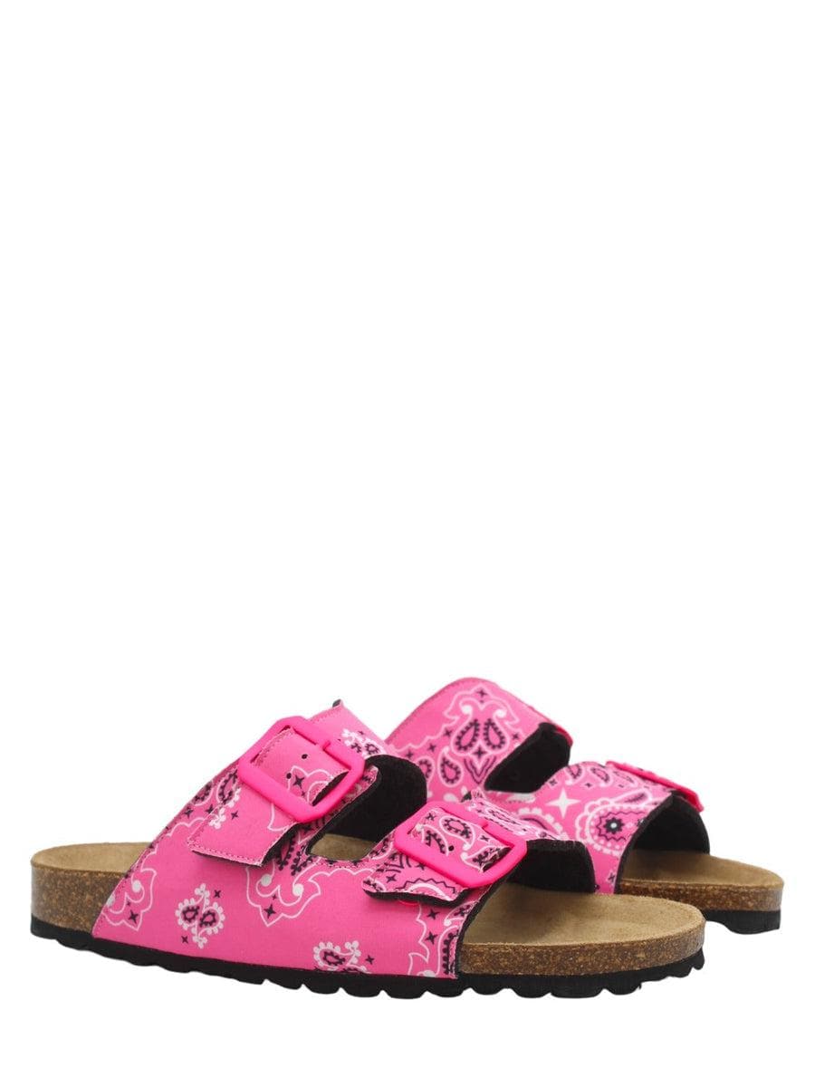 Sandali con stampa bandana-Sandali-Mc2 Saint Barth-Vittorio Citro Boutique