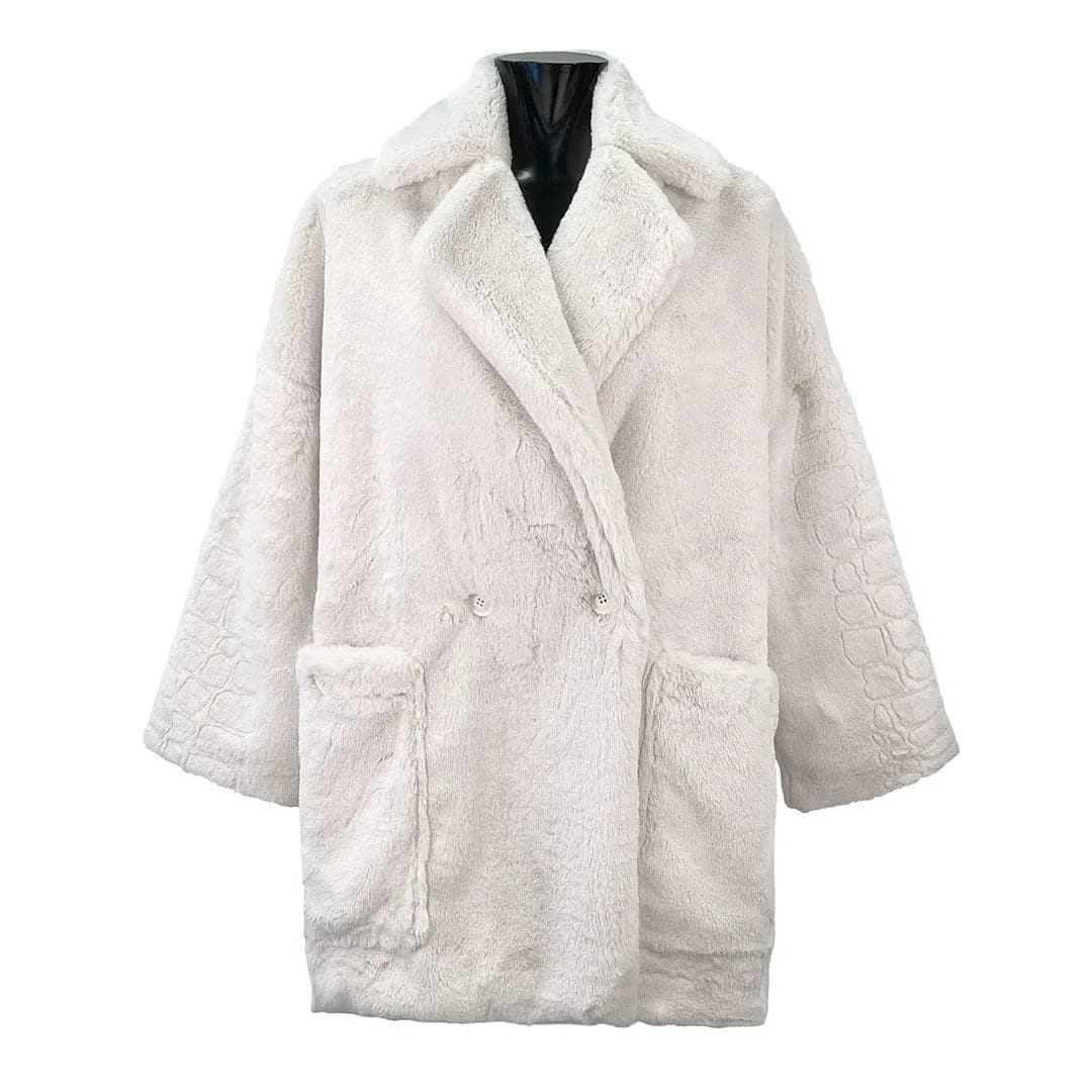 CAPPOTTO IN ECO PELLICCIA - Vittorio Citro Boutique