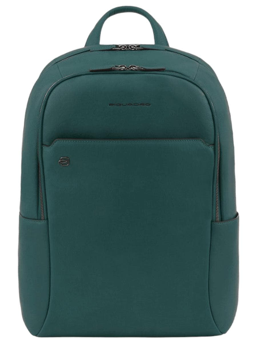 Zaino porta computer 15,6" e porta iPad® grande Black Square - Vittorio Citro Boutique