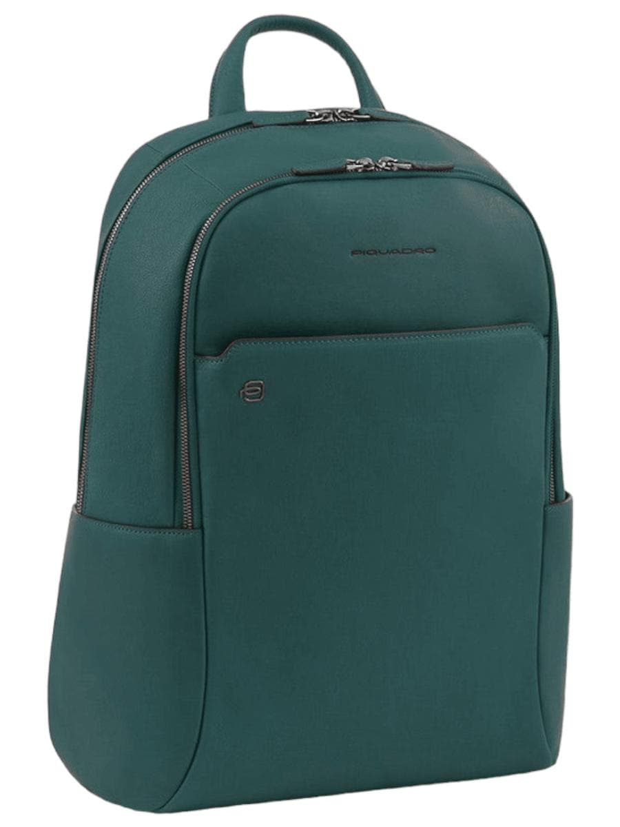 Zaino porta computer 15,6" e porta iPad® grande Black Square - Vittorio Citro Boutique