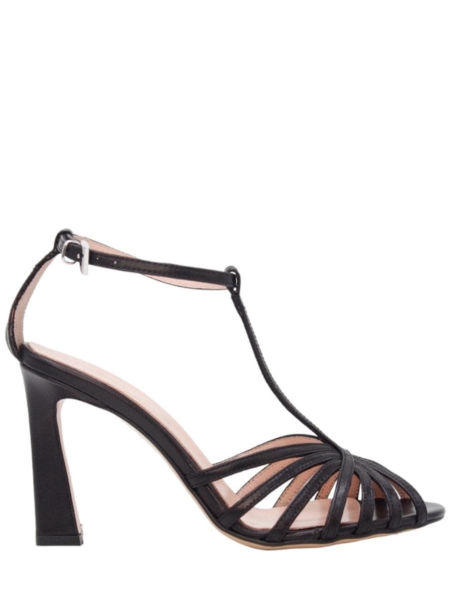 Sandali intrecciati neri-Sandali-Anna F.-Vittorio Citro Boutique