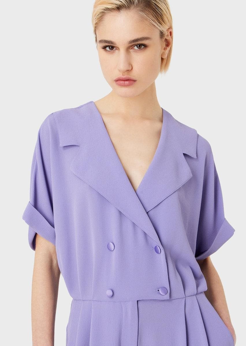 Tuta con risvolto a grana - Vittorio Citro Boutique