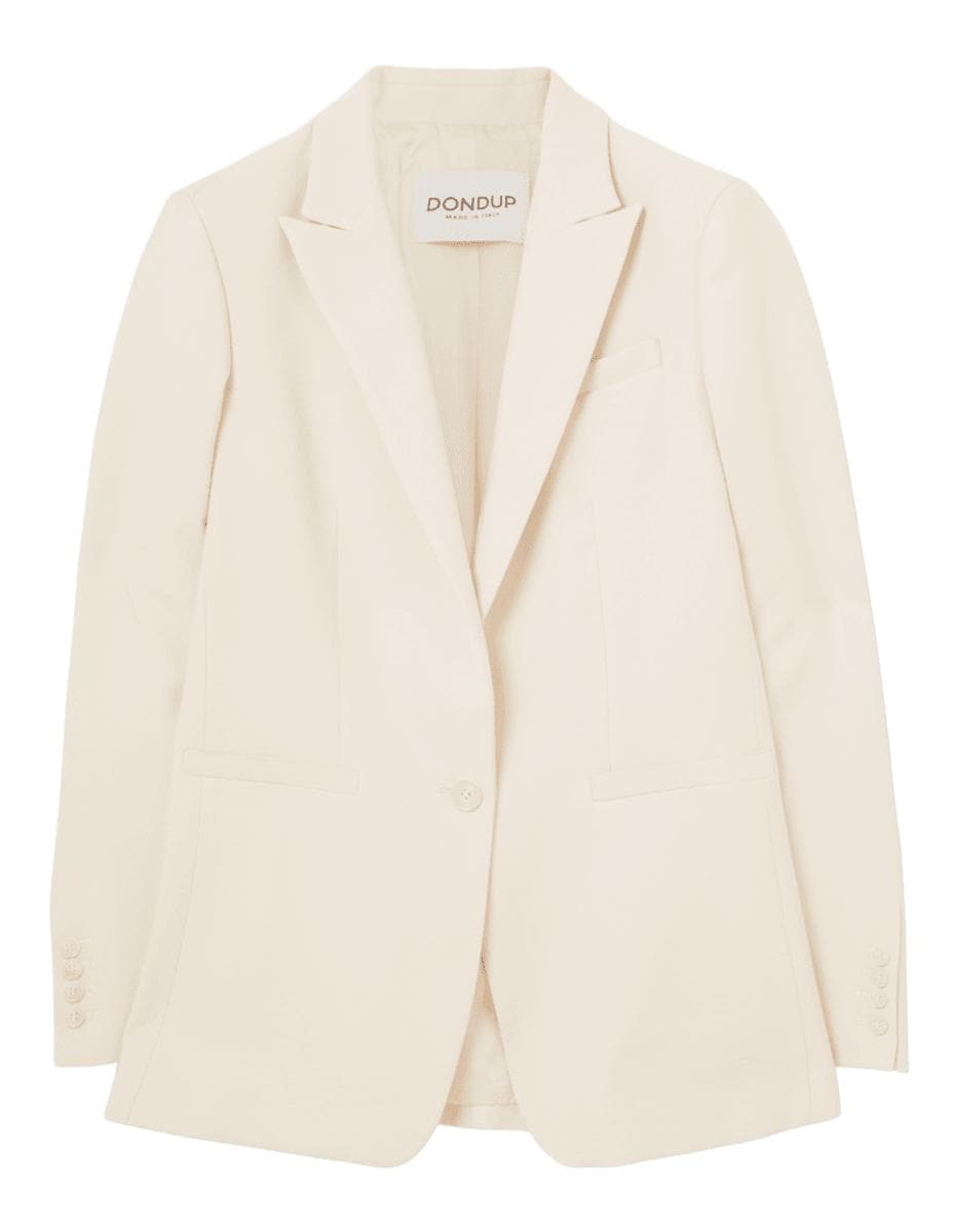 Blazer monopetto in viscosa - Vittorio Citro Boutique