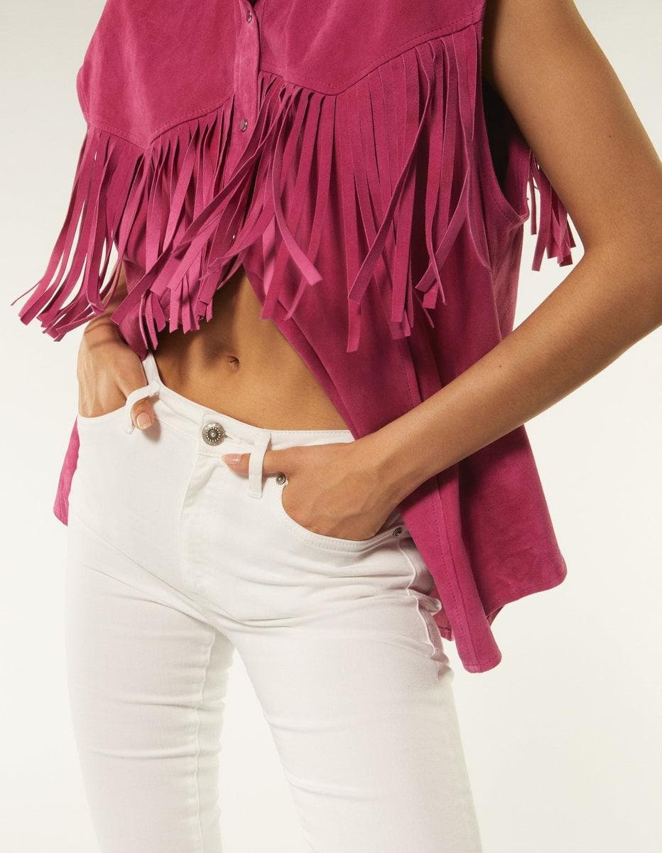 Jeans Mandy super skinny bootcut in bull stretch - Vittorio Citro Boutique