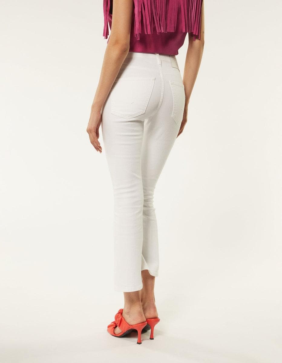 Jeans Mandy super skinny bootcut in bull stretch - Vittorio Citro Boutique