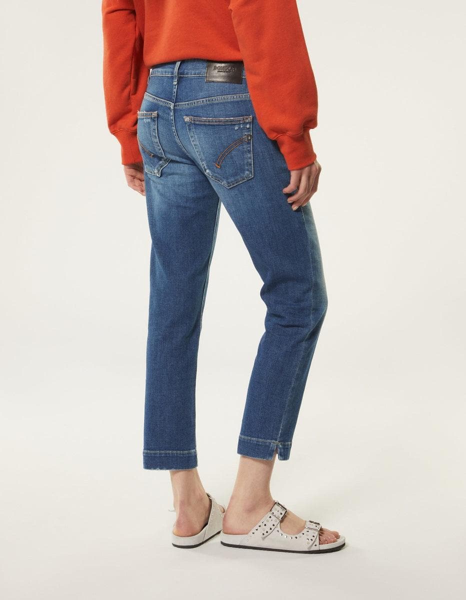 Jeans Rose slim in denim stretch - Vittorio Citro Boutique