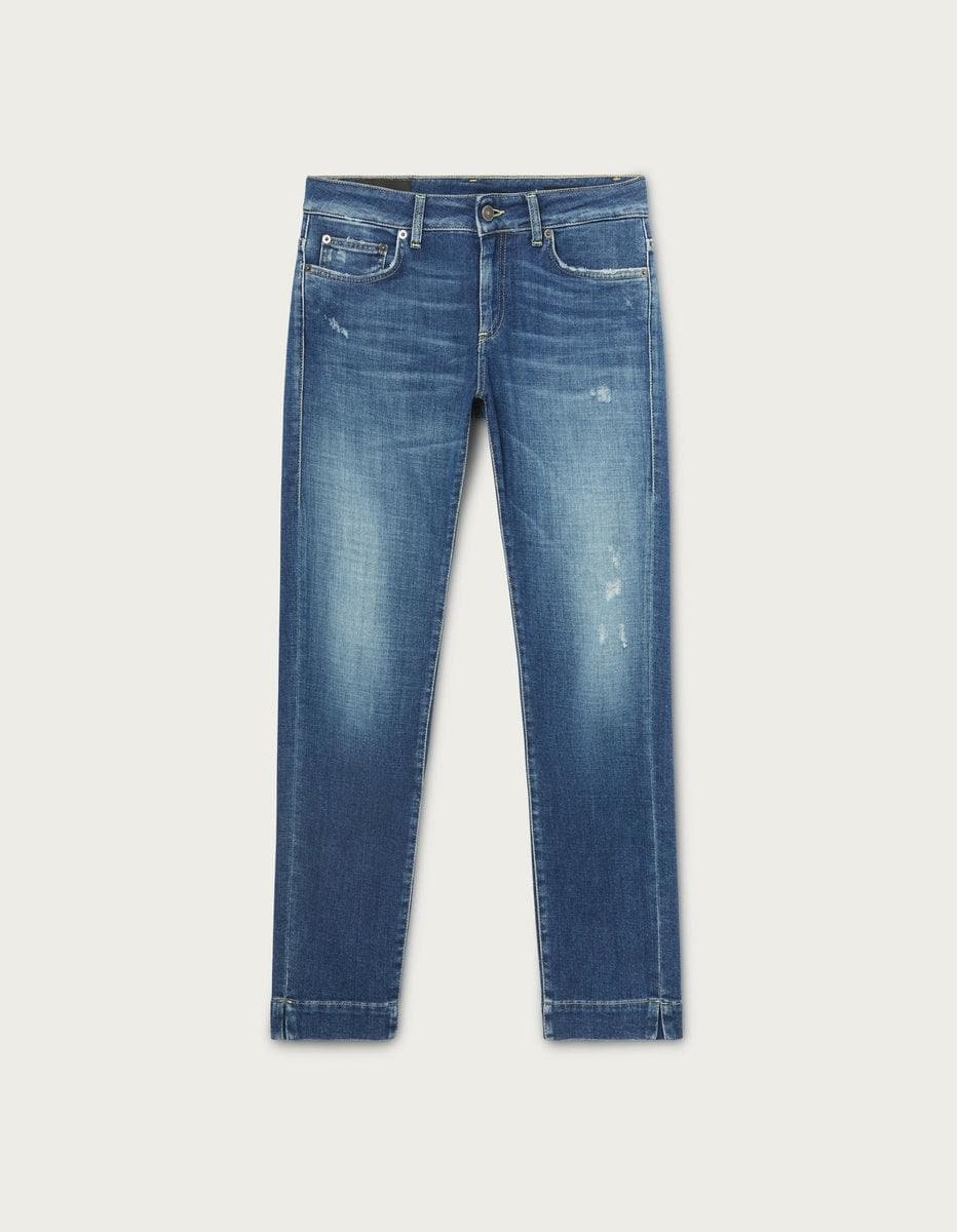 Jeans Rose slim in denim stretch - Vittorio Citro Boutique