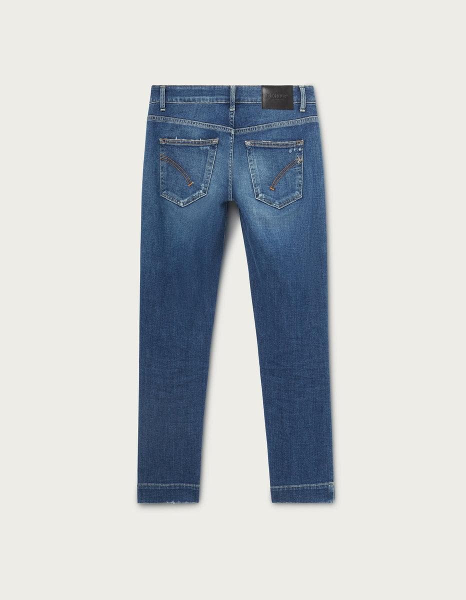 Jeans Rose slim in denim stretch - Vittorio Citro Boutique