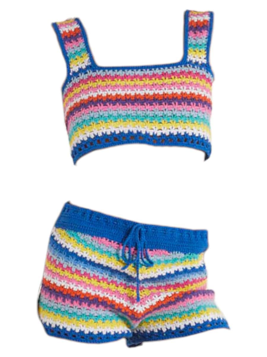 TOP HALIMA CROCHET MULTICOLOR-Top-Mc2 Saint Barth-Vittorio Citro Boutique