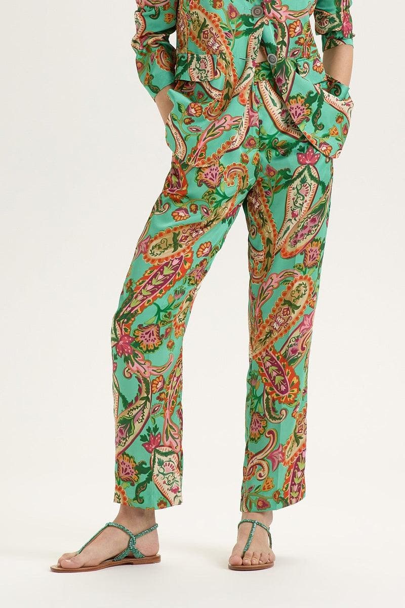 PANTALONE MAGICIS FOLIIS SATIN - Vittorio Citro Boutique