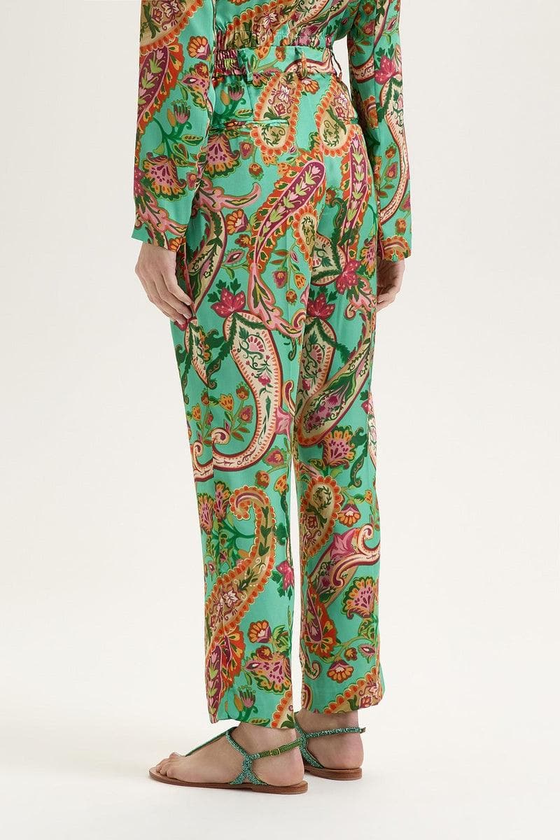 PANTALONE MAGICIS FOLIIS SATIN - Vittorio Citro Boutique