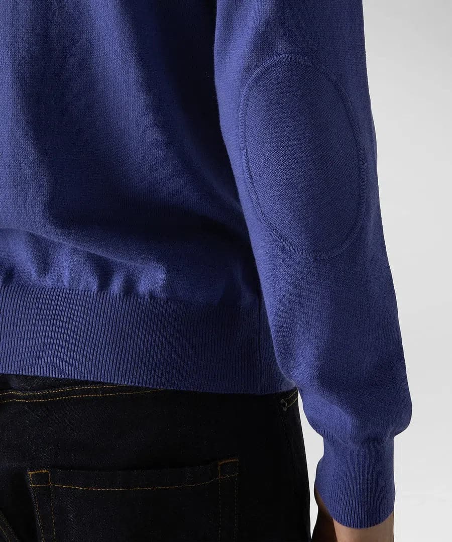 Maglia a collo alto in tricot cotone e lana - Vittorio Citro Boutique