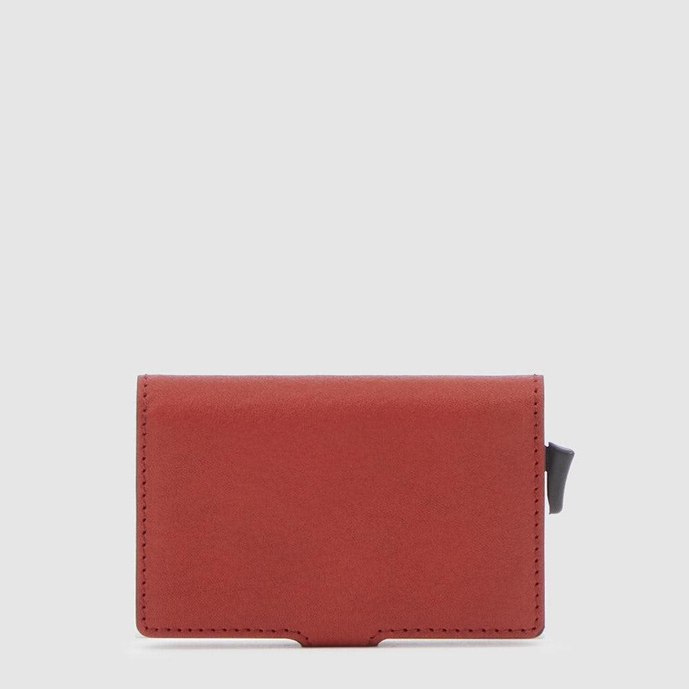 Porta carte di credito in metallo Black Square - Vittorio Citro Boutique