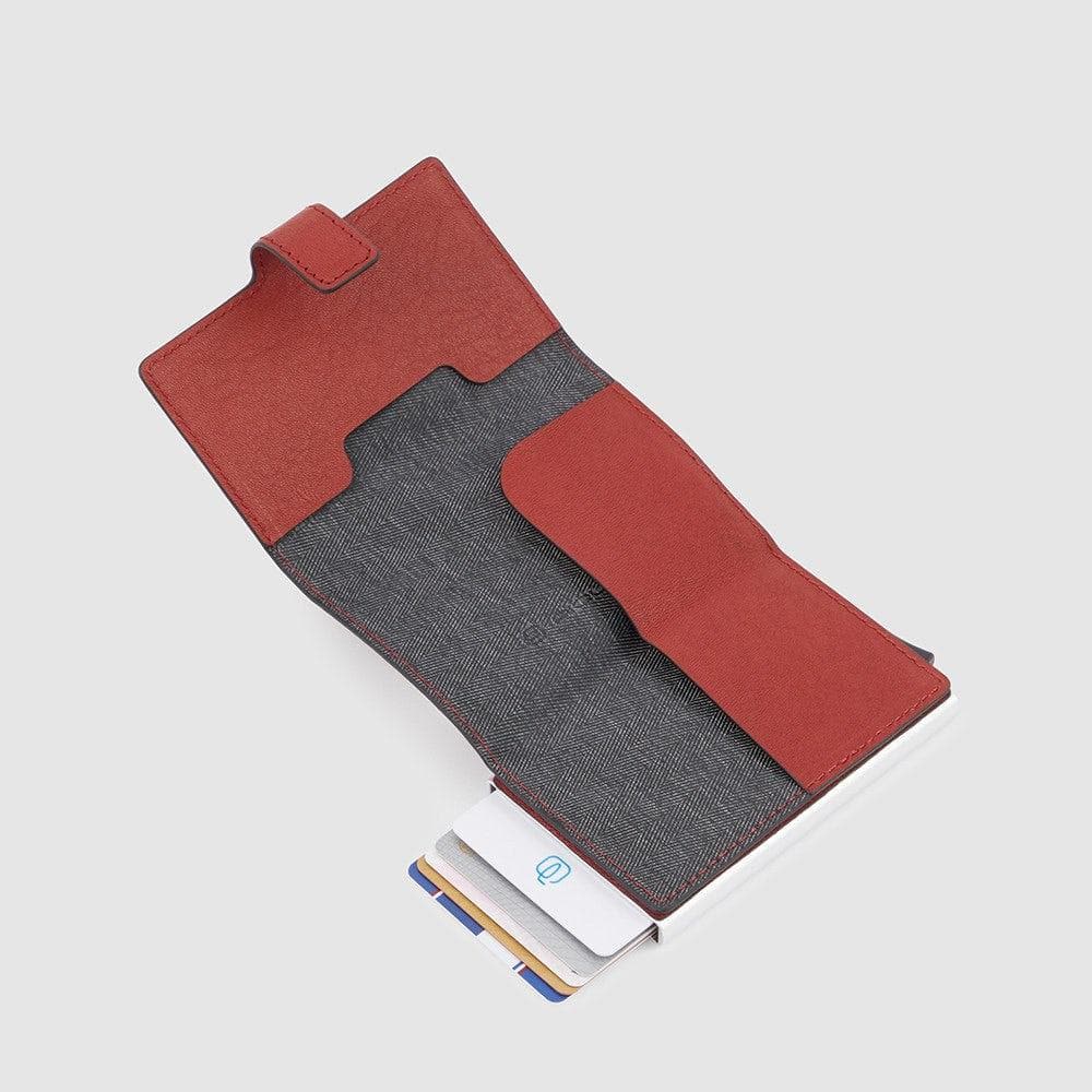 Porta carte di credito in metallo Black Square - Vittorio Citro Boutique