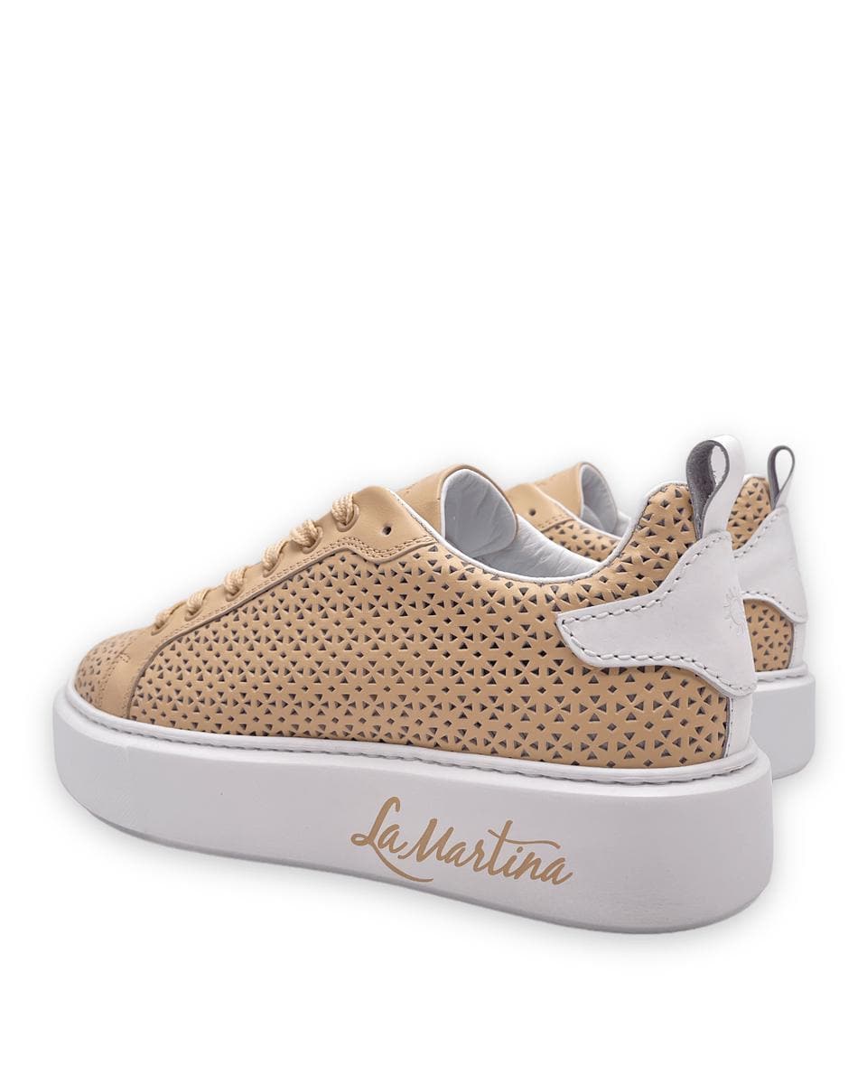 Sneakers in pelle traforata - Vittorio Citro Boutique