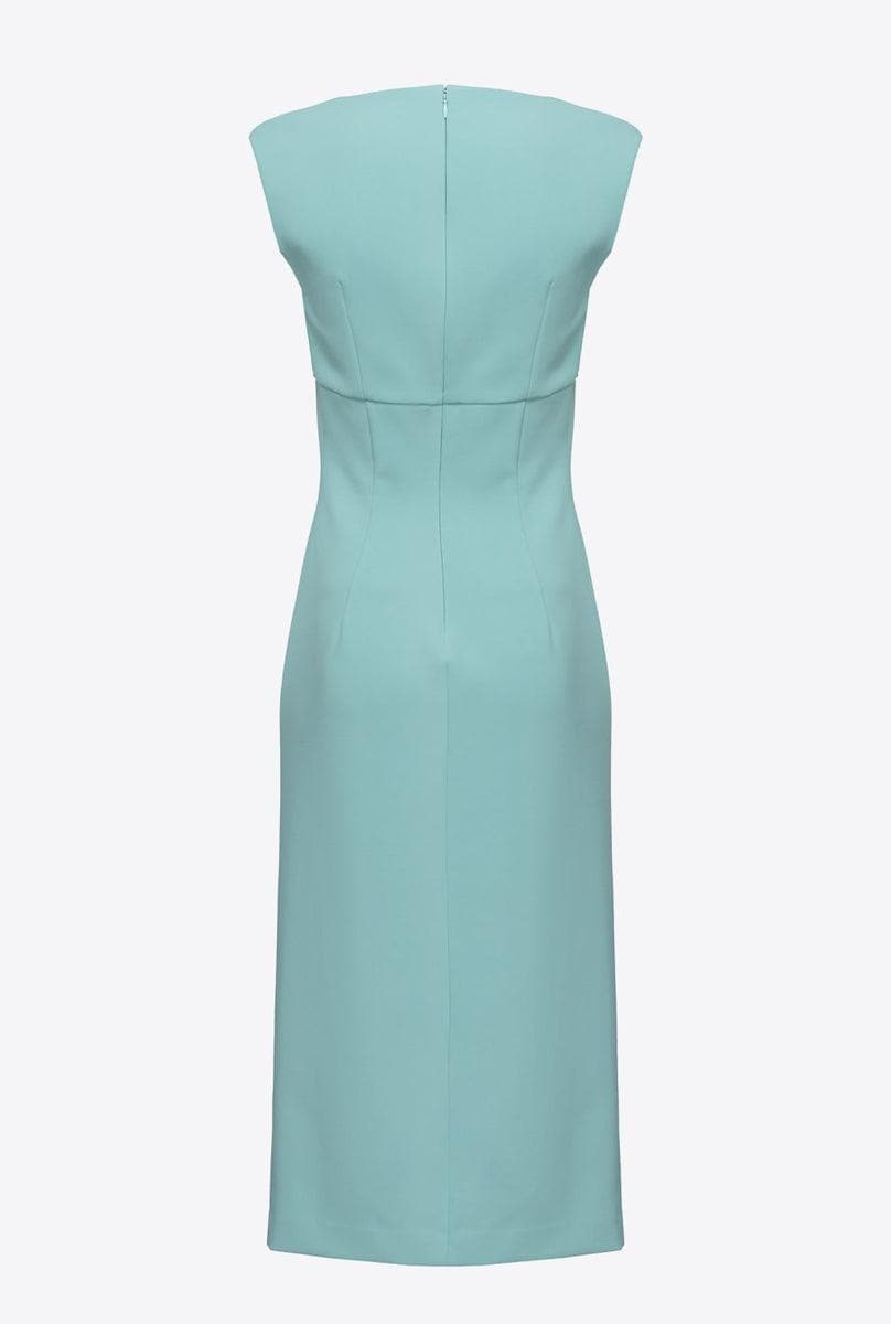 ABITO LA ADELA MIDI CON SPACCO - Vittorio Citro Boutique