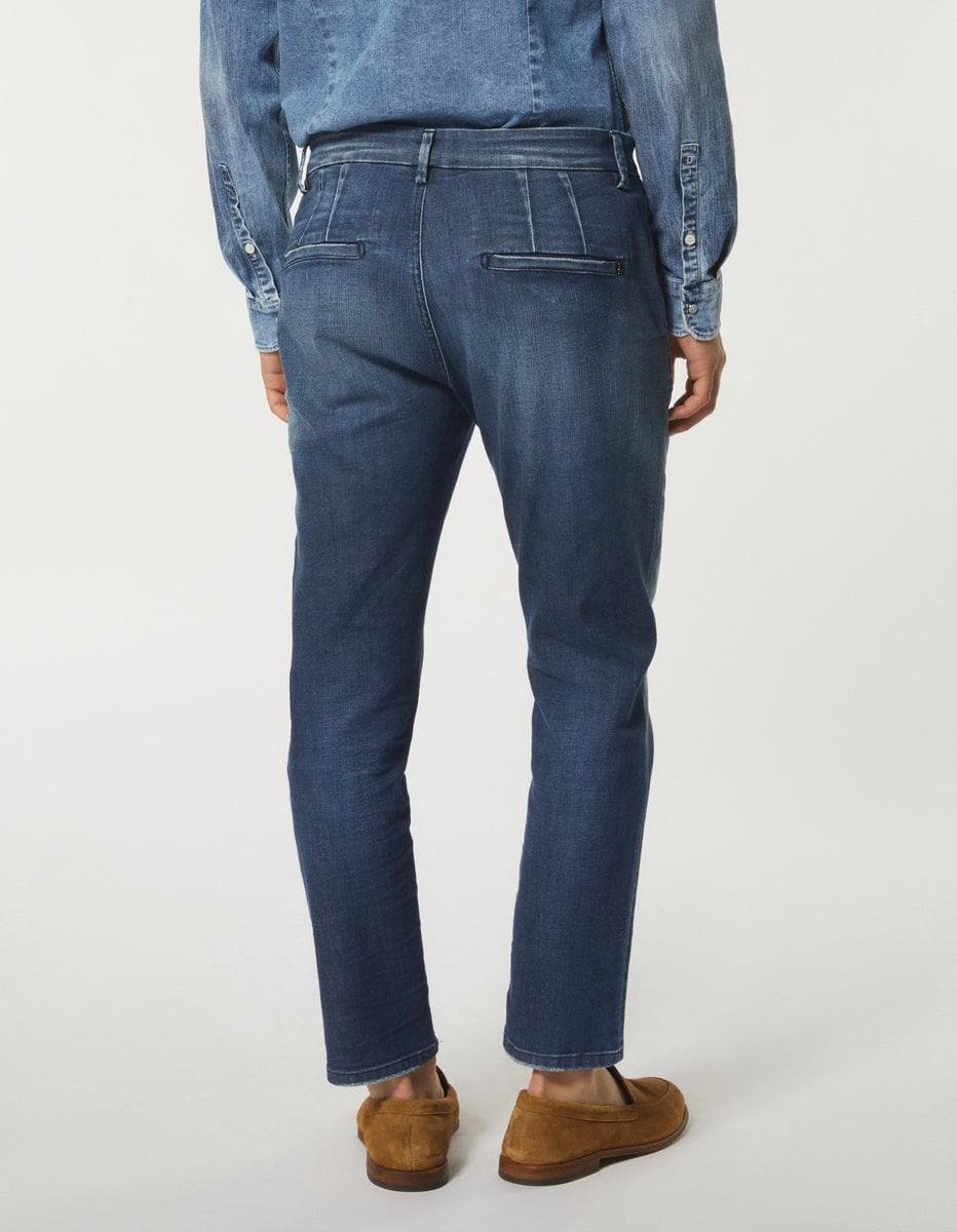 Pantaloni Pablo regular in denim stretch - Vittorio Citro Boutique
