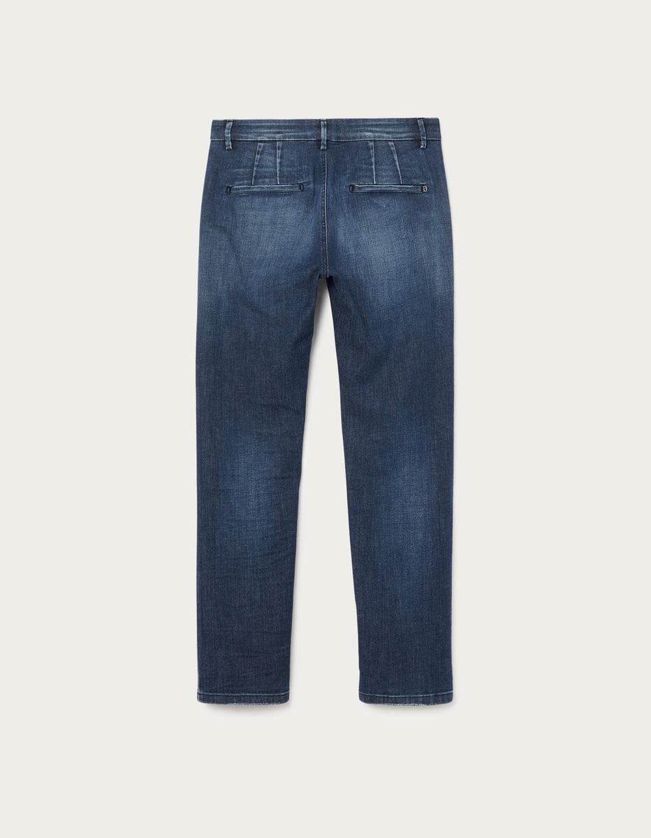 Pantaloni Pablo regular in denim stretch - Vittorio Citro Boutique