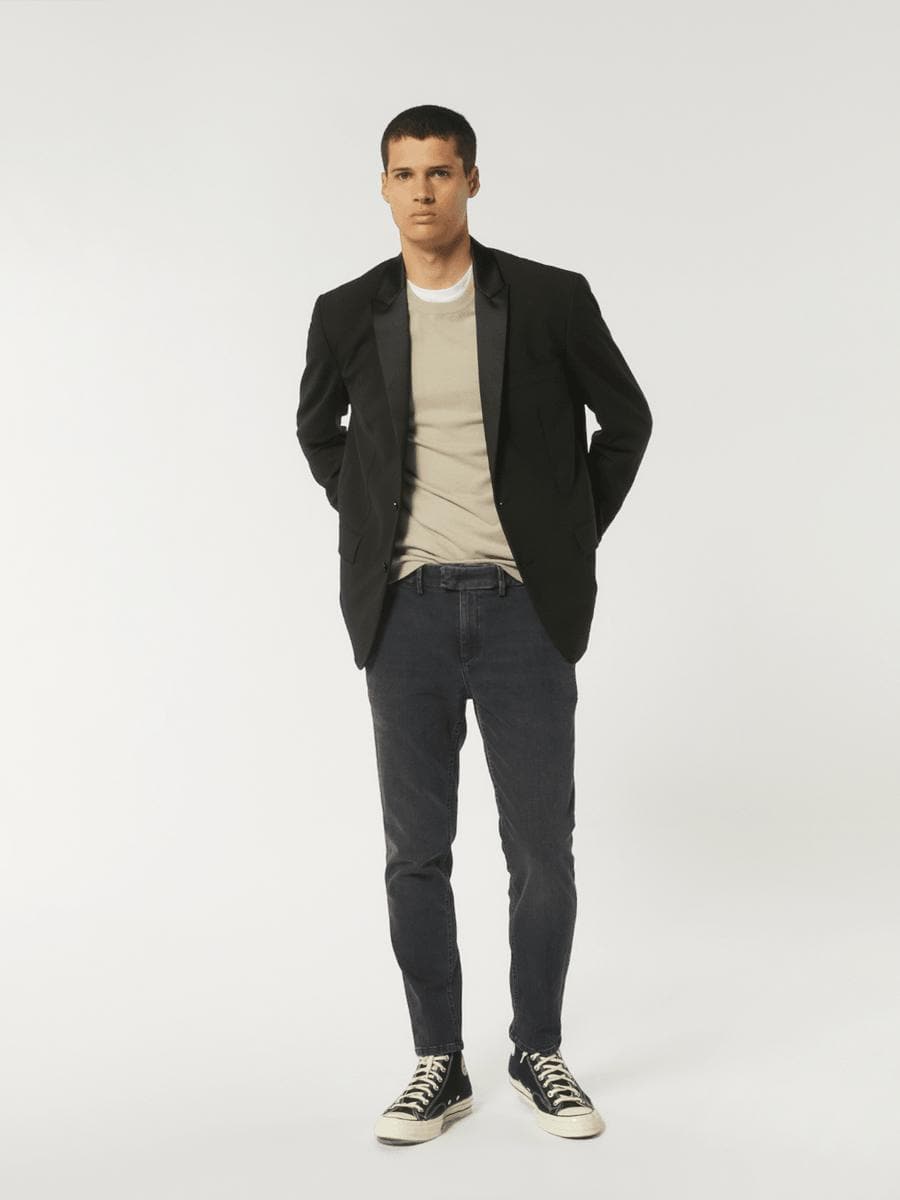 Pantaloni pablo regular in denim stretch - Vittorio Citro Boutique