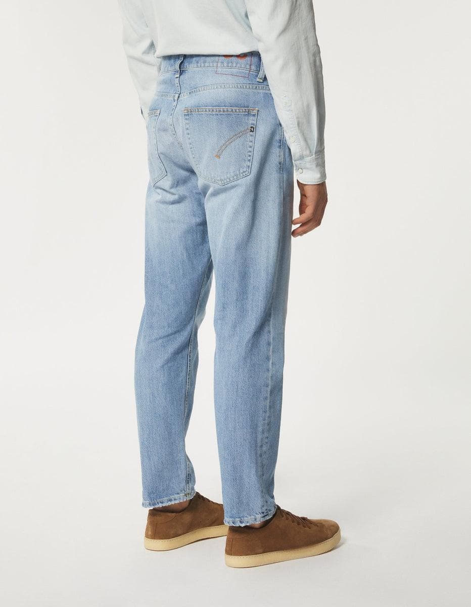 Jeans Dian carrot in denim fisso - Vittorio Citro Boutique