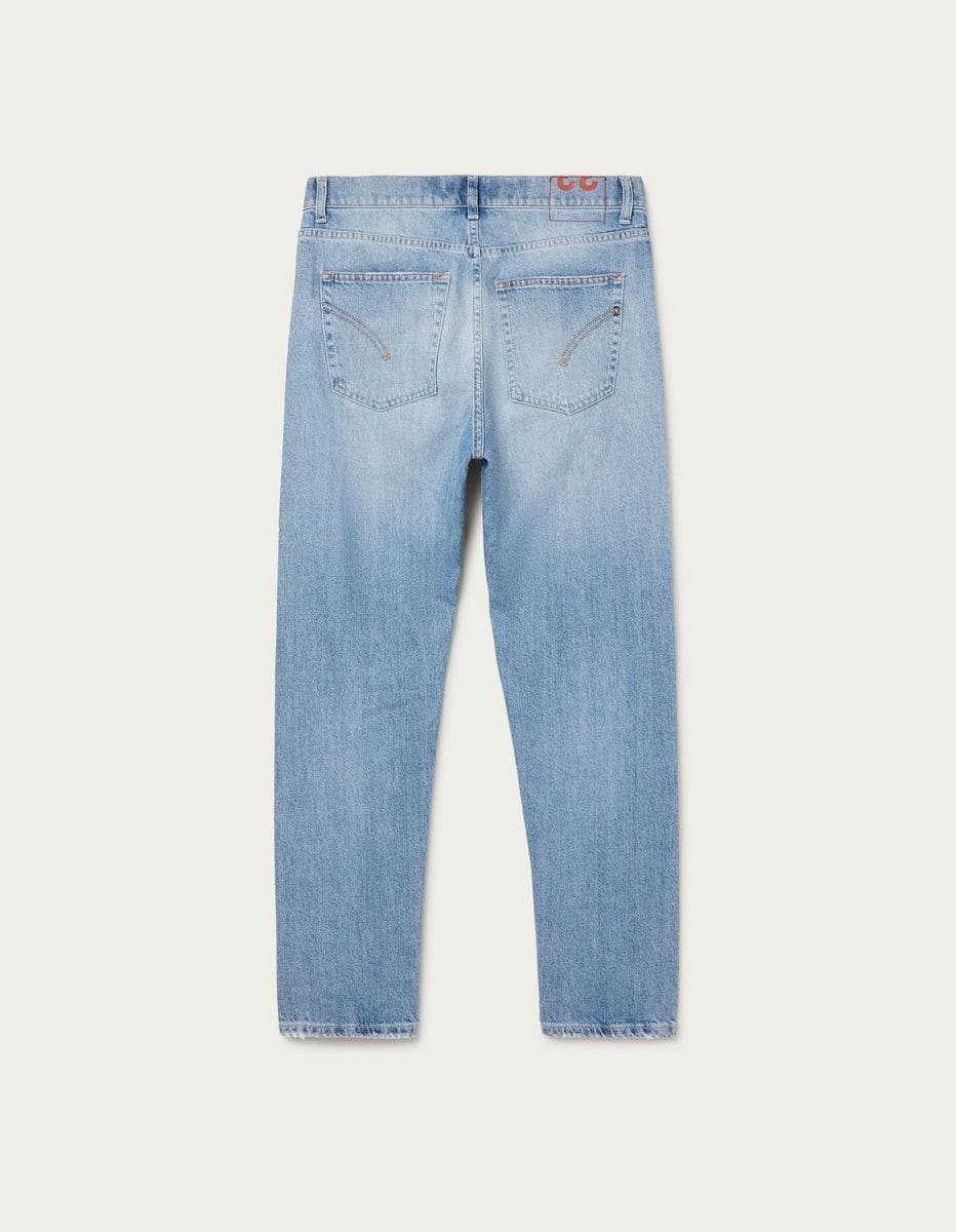 Jeans Dian carrot in denim fisso - Vittorio Citro Boutique