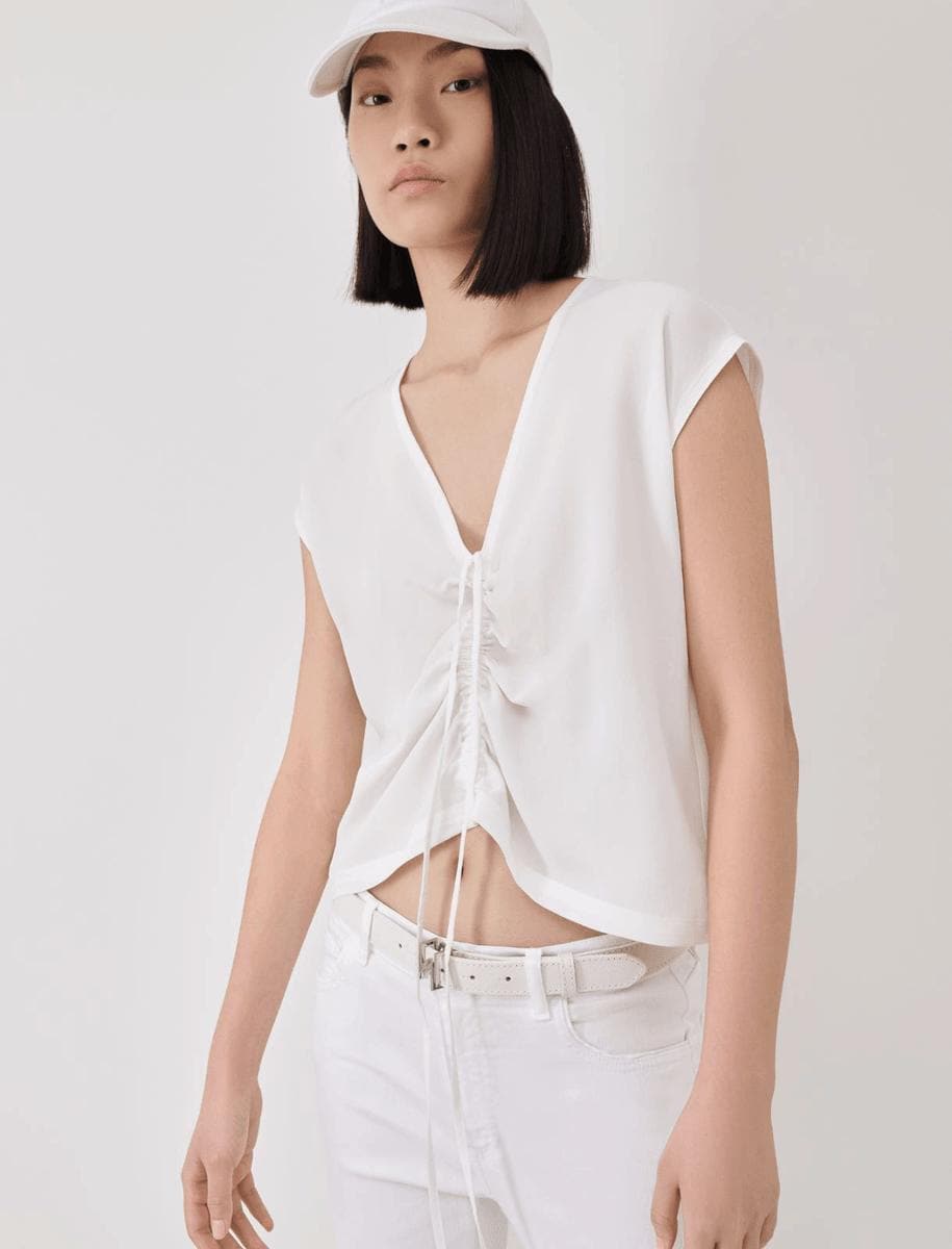 Top in crêpe - Vittorio Citro Boutique