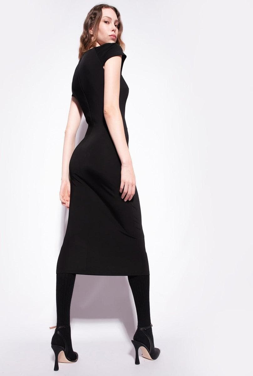 PINKO - ABITO LUNGO ADERENTE TINTA UNITA - Vittorio Citro Boutique