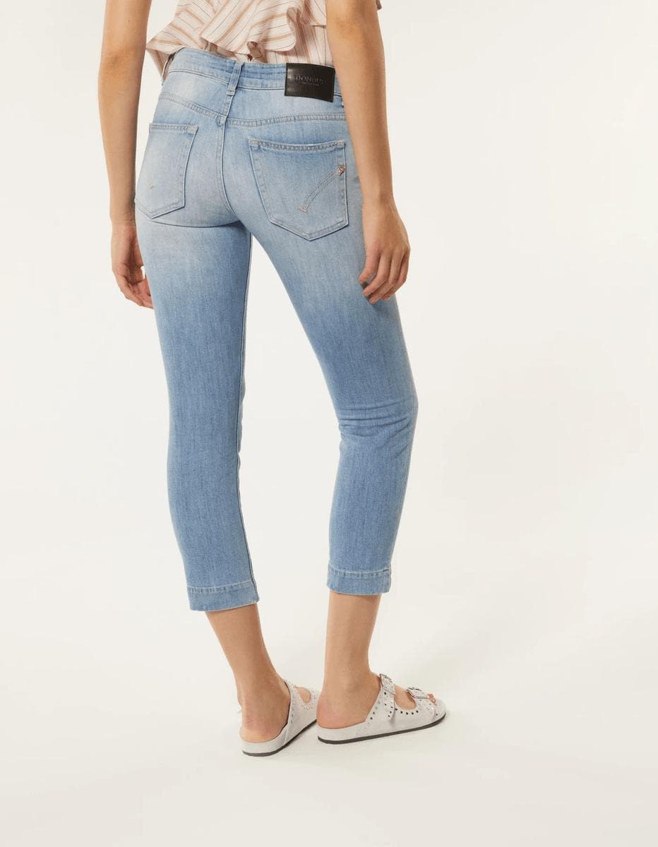 Jeans Rose slim in denim stretch - Vittorio Citro Boutique