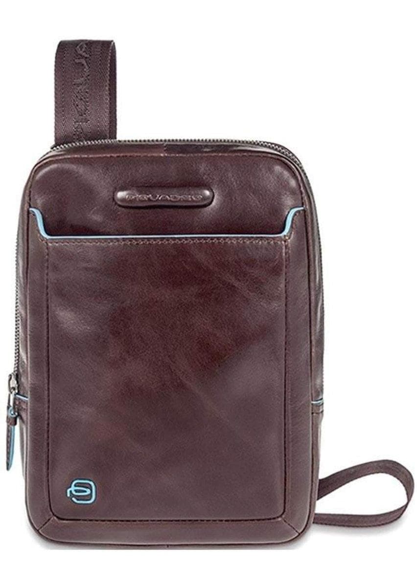 PIQUADRO - Borsello organizzato porta ipad® mini blue square - Vittorio Citro Boutique