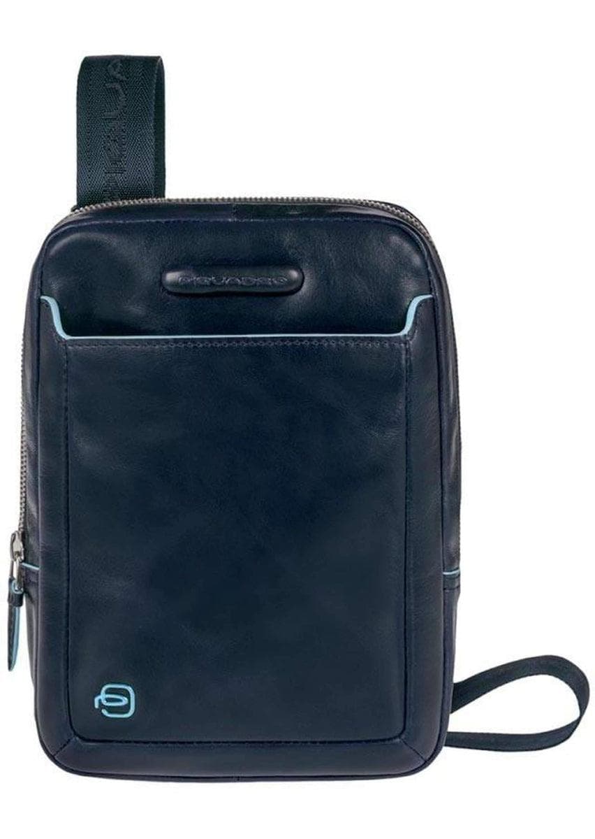 PIQUADRO - Borsello organizzato porta ipad® mini blue square - Vittorio Citro Boutique