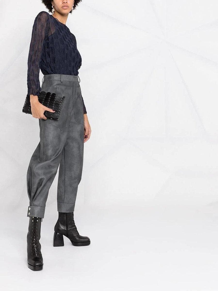 EMPORIO ARMANI - Camicetta in maglia stropicciata - Vittorio Citro Boutique