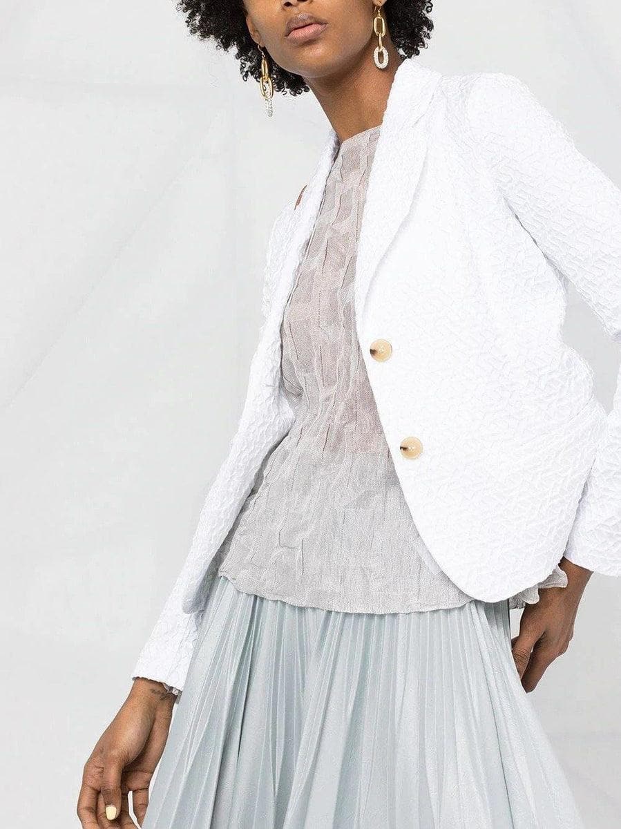 EMPORIO ARMANI - Camicetta in maglia stropicciata - Vittorio Citro Boutique