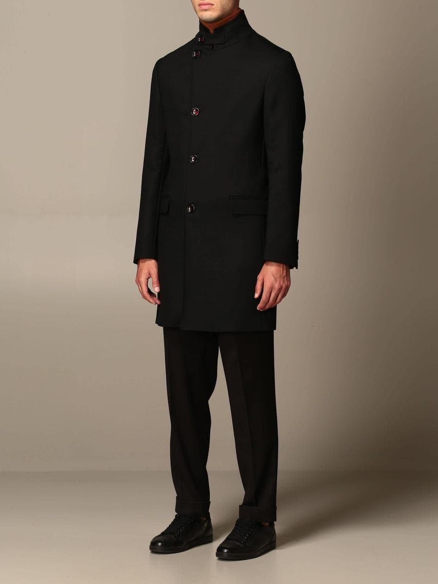 ALESSANDRO DELL'ACQUA - Cappotto classico misto lana - Vittorio Citro Boutique