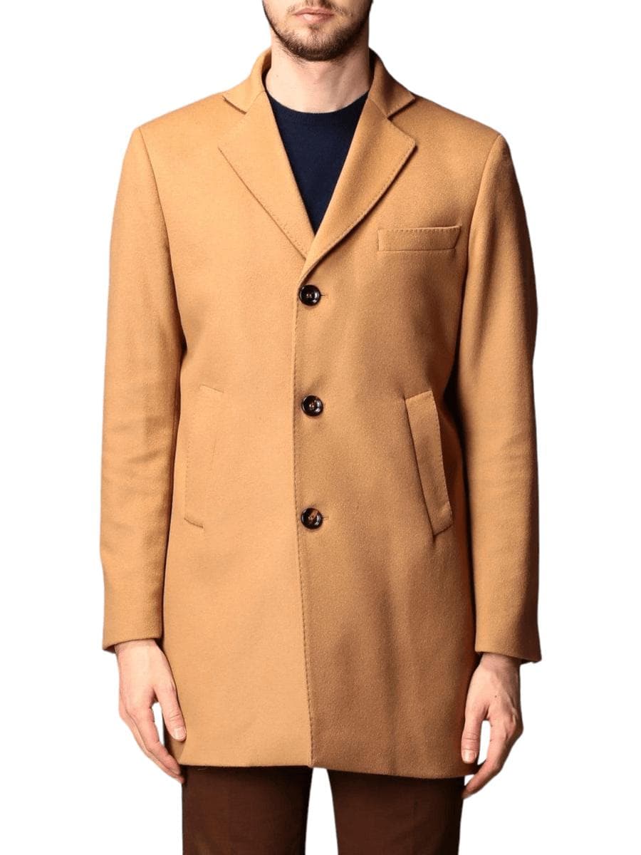 Cappotto monopetto tre bottoni - Vittorio Citro Boutique