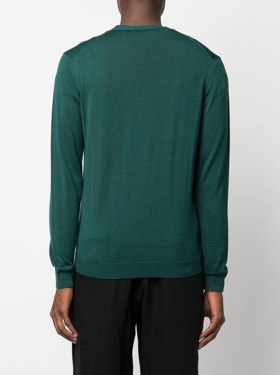 ROBERTO COLLINA - Cardigan in maglia fine con scollo a V - Vittorio Citro Boutique