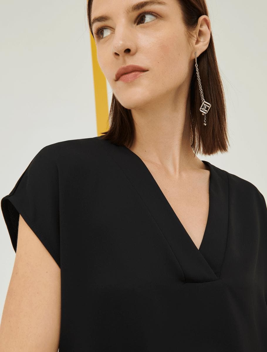 Blusa in satin - Vittorio Citro Boutique