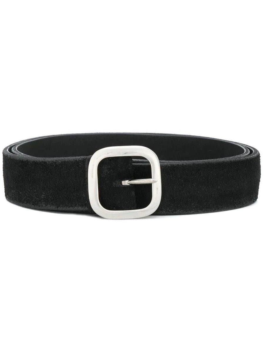 ORCIANI - Cintura hunting double in suede e pelle 3,5 cm - Vittorio Citro Boutique