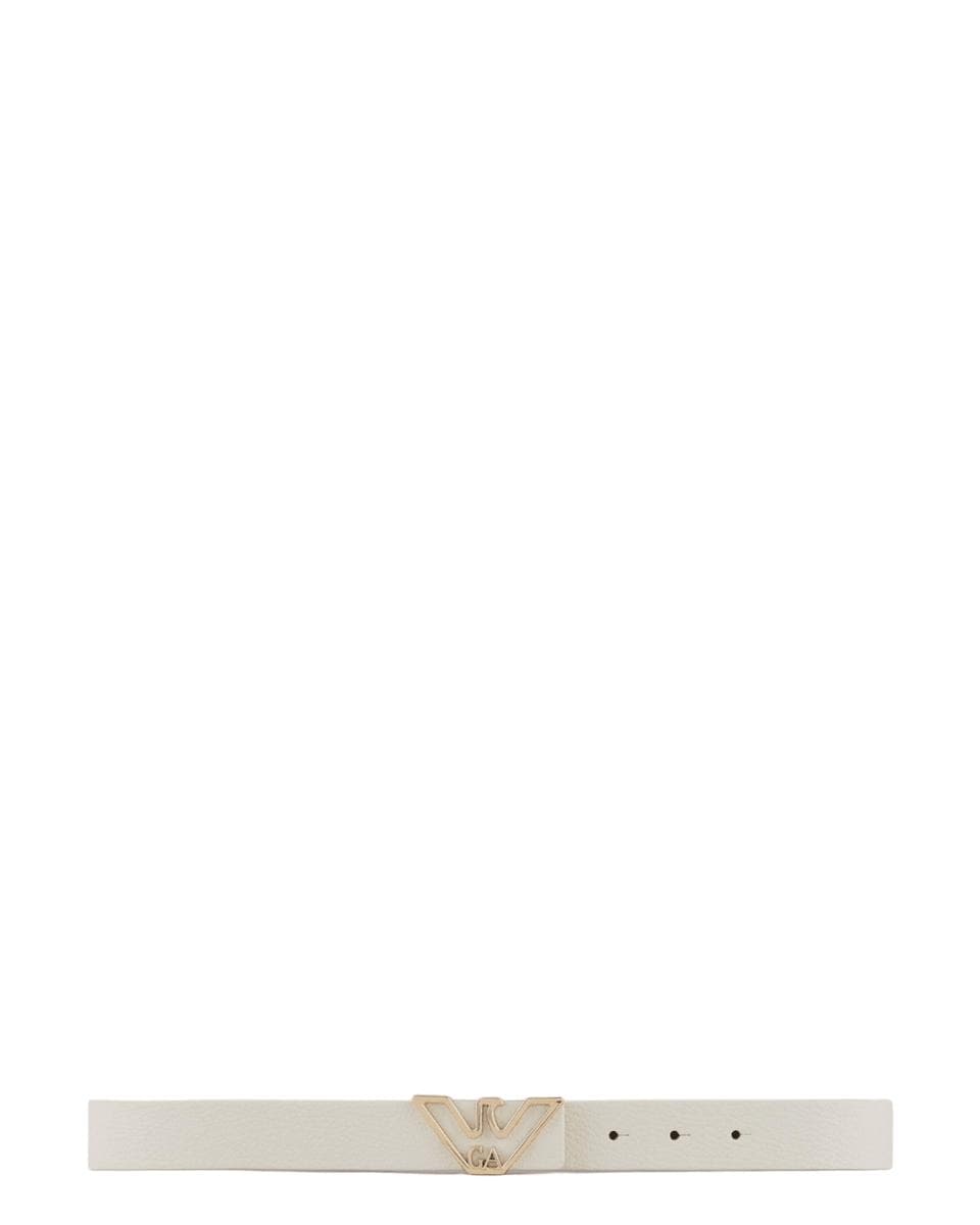 Cintura in pelle stampa cervo con placca aquila - Vittorio Citro Boutique