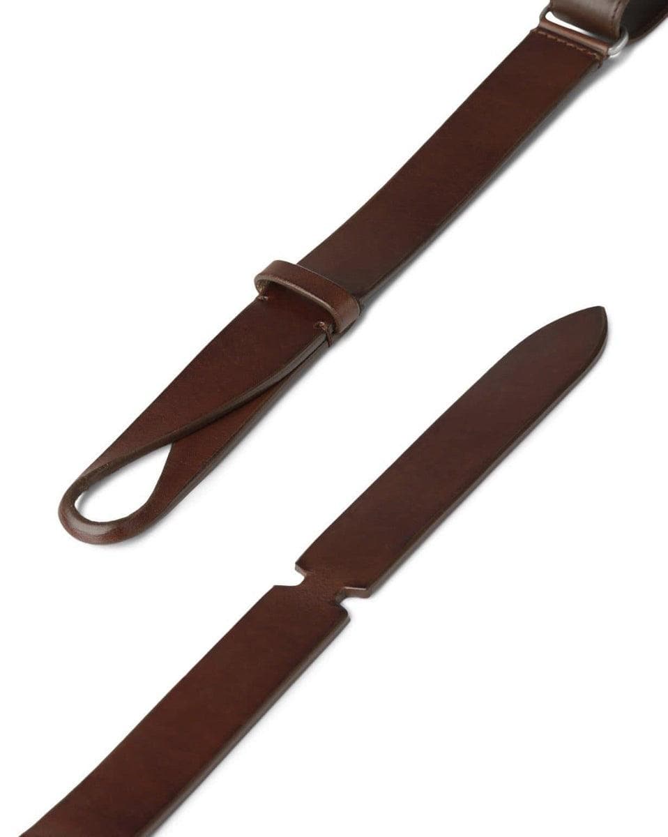 ORCIANI - Cintura nobuckle bull in cuoio - Vittorio Citro Boutique