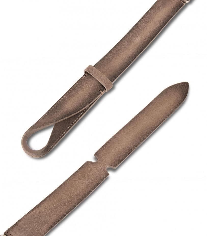 ORCIANI - Cintura nobuckle cloudy in camoscio e pelle - Vittorio Citro Boutique