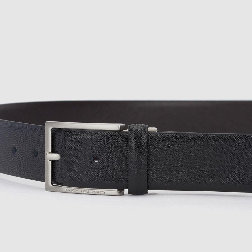 PIQUADRO - Cintura uomo reversibile con fibbia ad ardiglione - Vittorio Citro Boutique