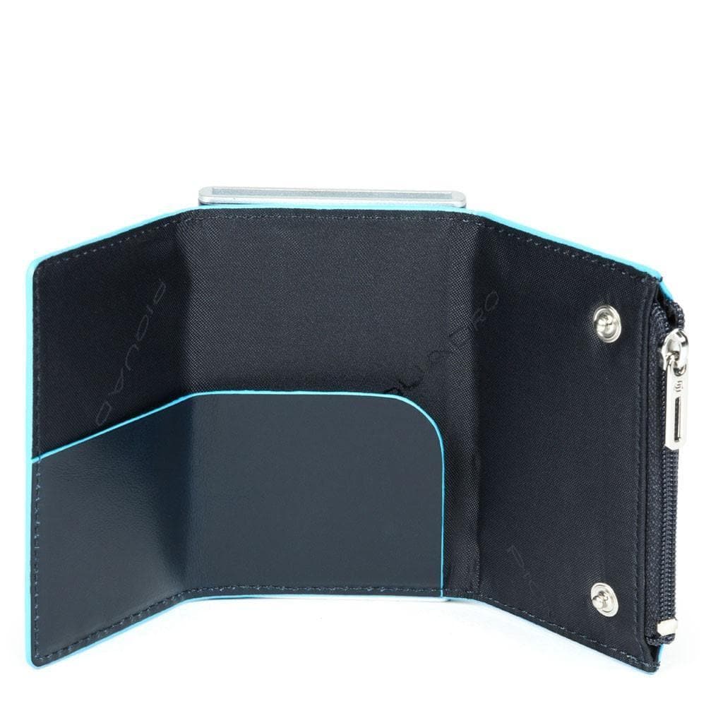 PIQUADRO - Compact wallet per banconote e carte di credito - Vittorio Citro Boutique