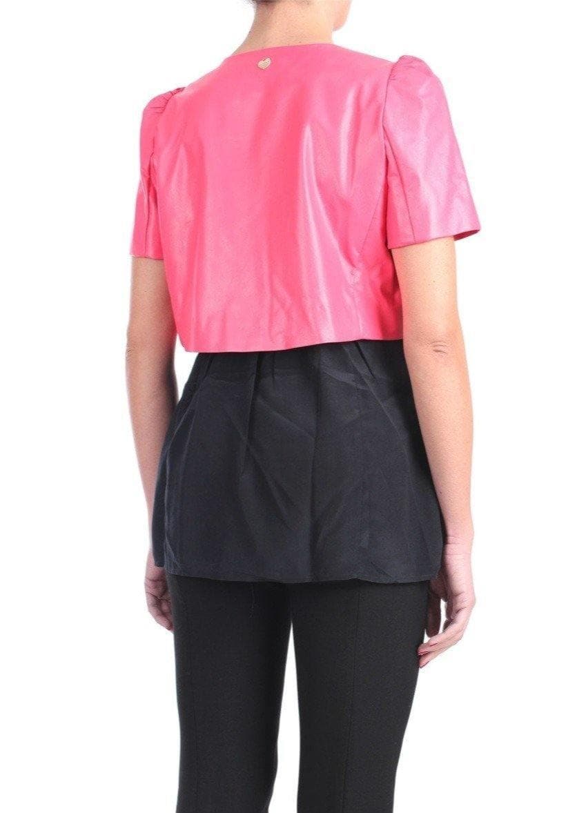 Coprispalle Mezze maniche Twinset Similpelle 3