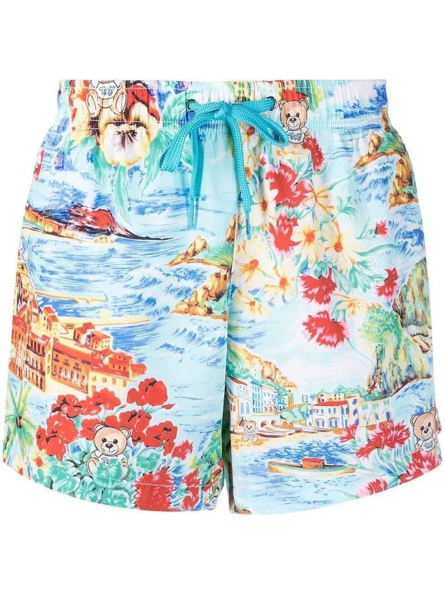 MOSCHINO - Costume da bagno con stampa - Vittorio Citro Boutique
