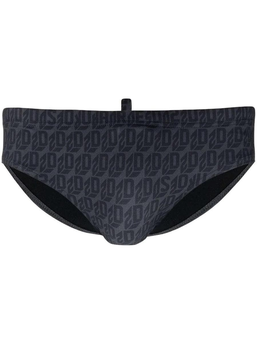 DSQUARED2 - Costume da bagno con stampa - Vittorio Citro Boutique