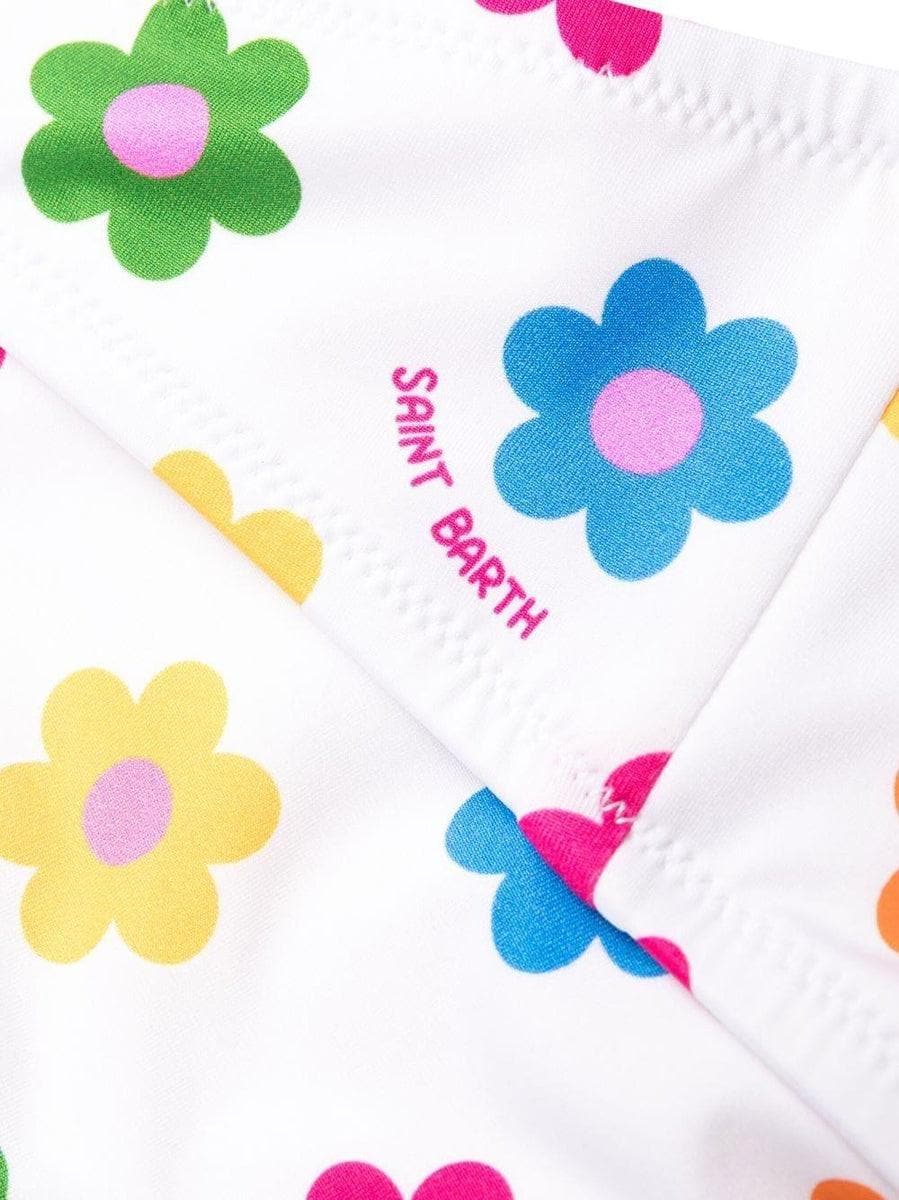 MC2 SAINT BARTH - Dahlia Checky a fiori - Vittorio Citro Boutique