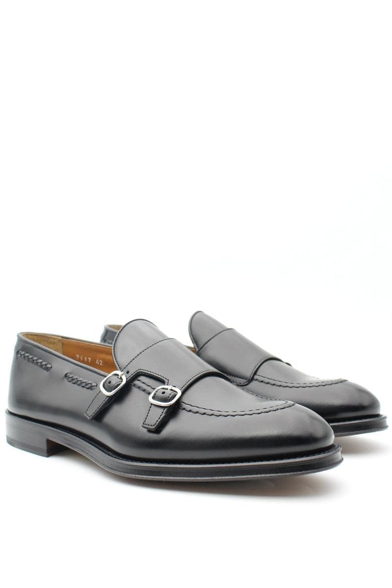 DOUCAL'S - Doppia fibbia in pelle - Vittorio Citro Boutique